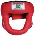 Capacete de box aberto Shiroi-vermelho
